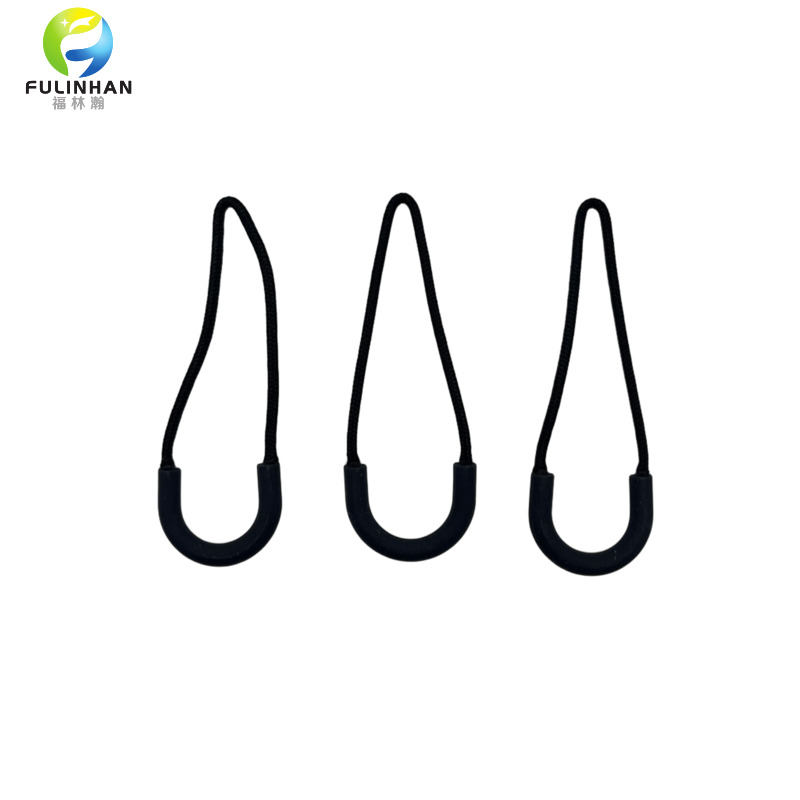 custom pop rubber logo zipper pullers
