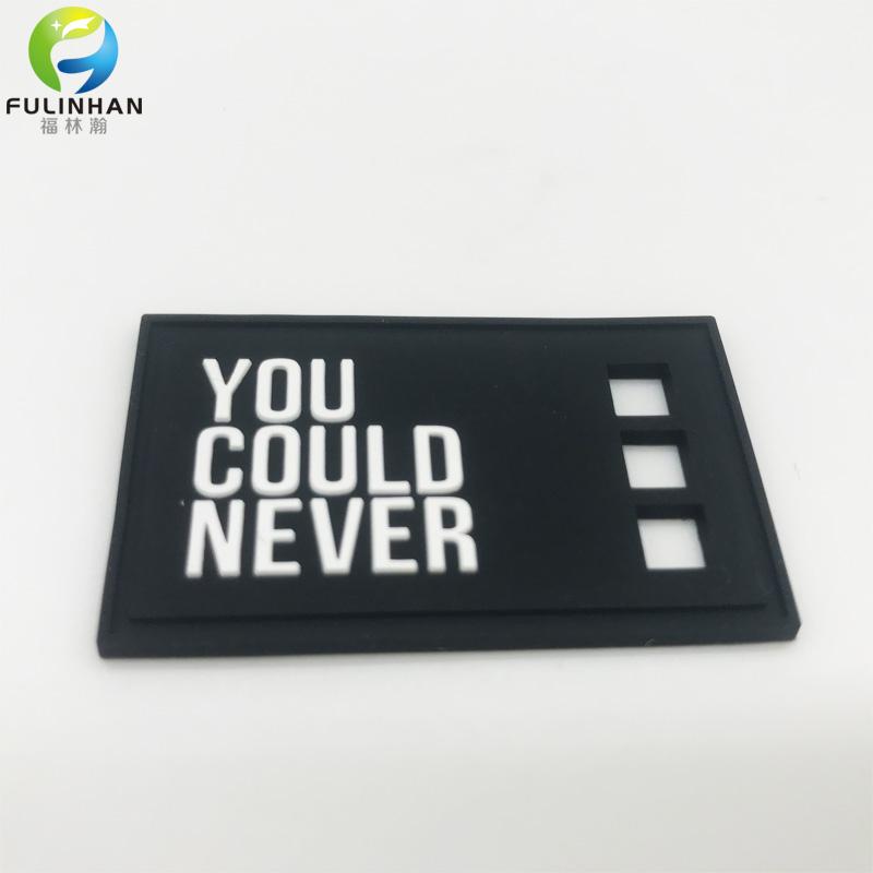 Parches de PVC personalizados para coser